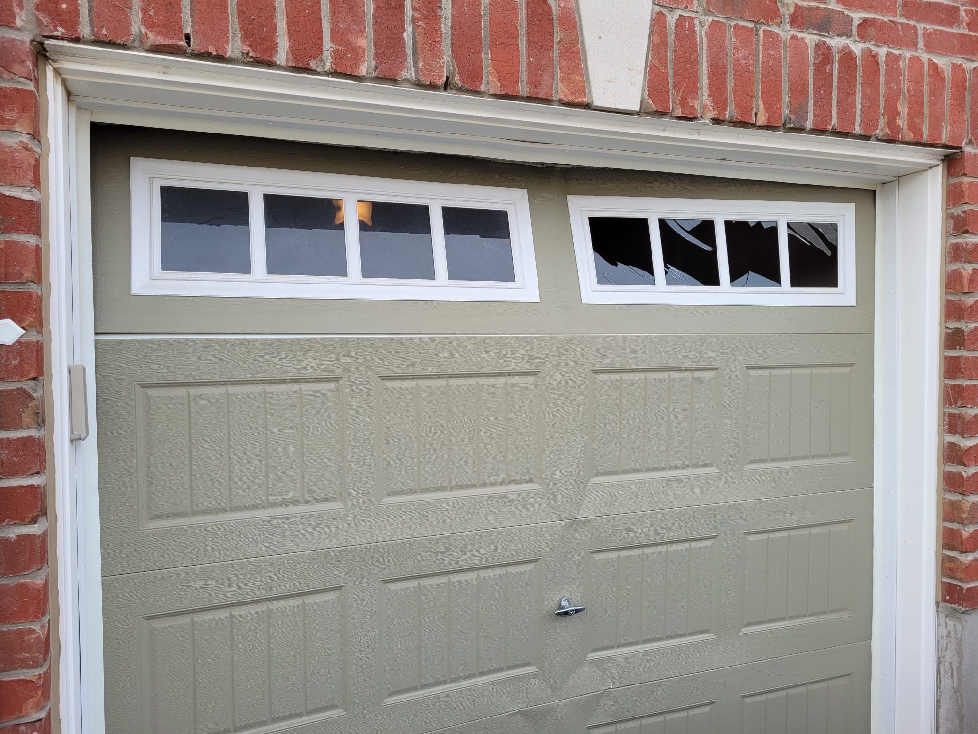 Storm & impact damage — LTA Garage Doors